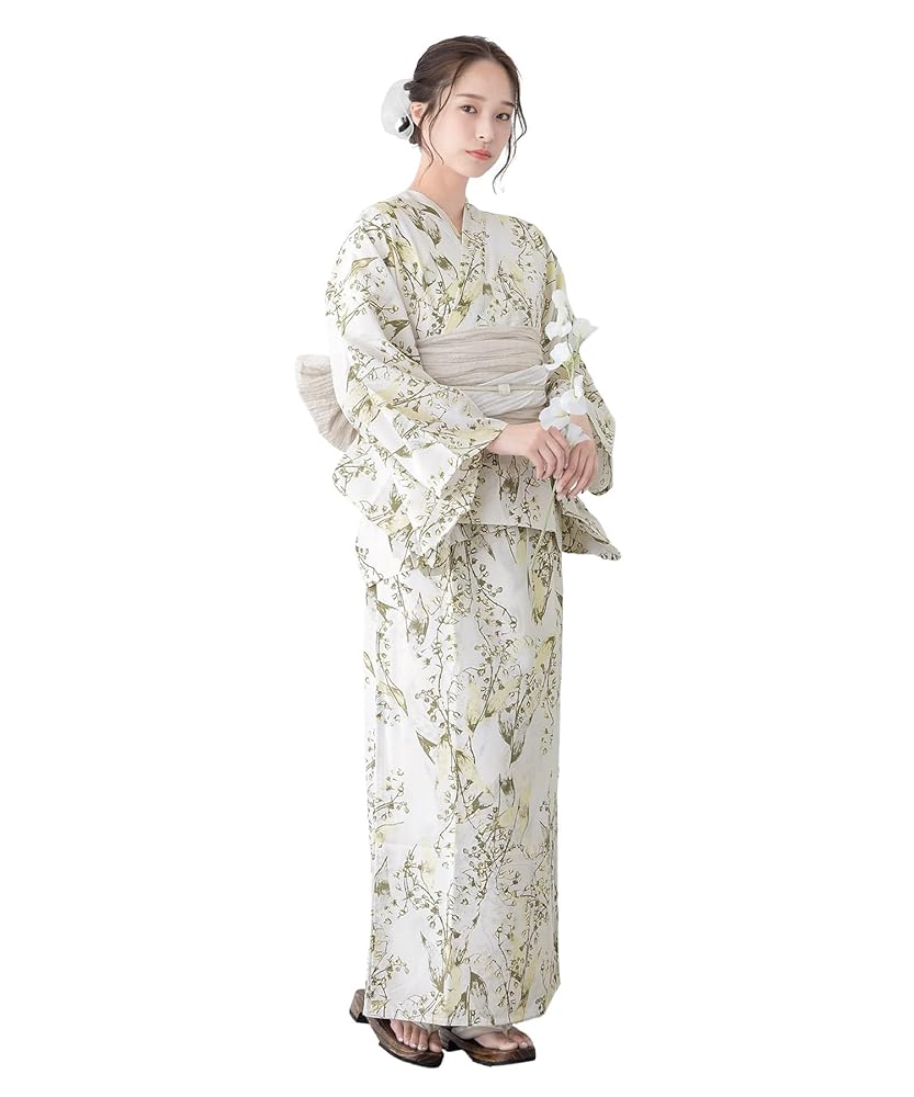 早い者勝ち！完売品！【floro by SOUBIEN】セパレート浴衣3点セット Amazon | [SOUBIEN] ソウビエン 浴衣 3点 セット セパレート